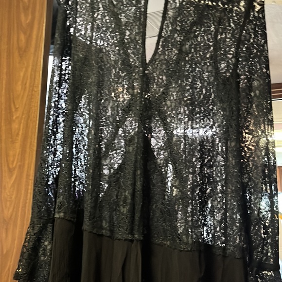 Free People White Lace dress/tunic - Picture 3 of 8